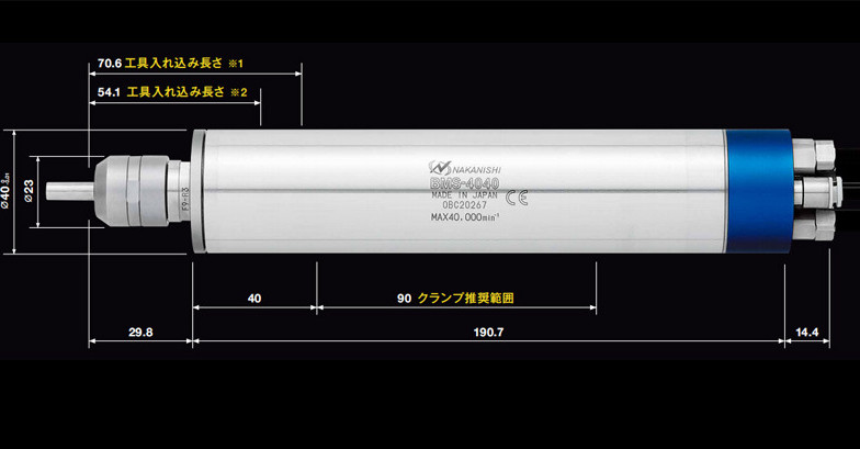 NR-3060S主軸尺寸