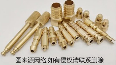 國產走心機銅件銑花紋，60000轉高頻銑高速高精度加工