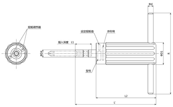 NTD500CN尺寸圖 