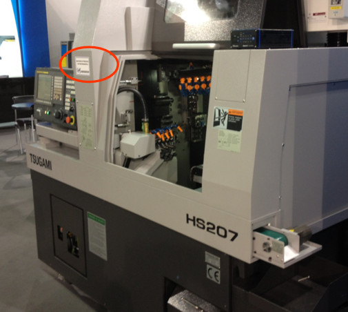 津上HS207走心機