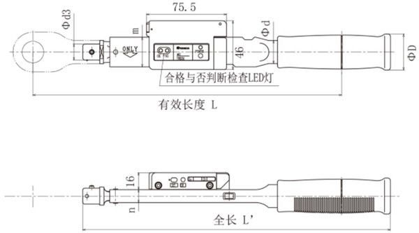 CSPFHDS25N3X10D～CSPFHDS140N3X15D尺寸圖 
