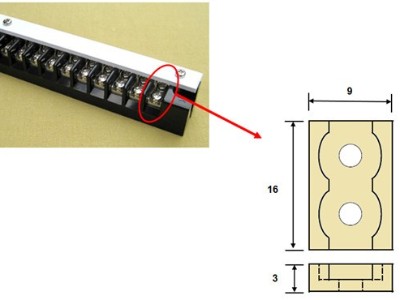 高速電主軸NR-403E應用于船舶業接線端子排銑削案例