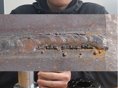 鋼件工件焊縫、<i style='color:red'>焊渣</i>去除，大扭矩RBZ浮動自動換刀主軸可去除