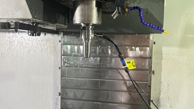 硬度38鋼件鉆微孔0.05mm，CNC可加裝80000轉加工中心增速器