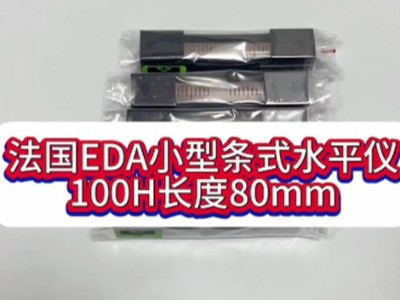 法國EDA小型條式水平儀100H長度80mm