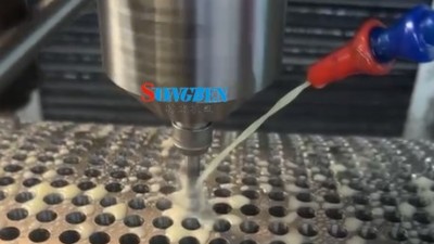 11mm內孔少余量研磨，65000轉高速氣動主軸高精度加工