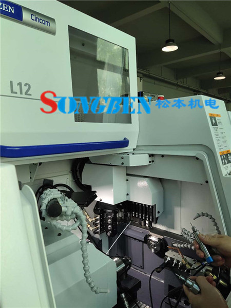西鐵城L12走心機加工